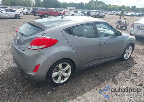 2015 Hyundai Veloster from USA, damaged, VIN KMHTC6AD6FU225691